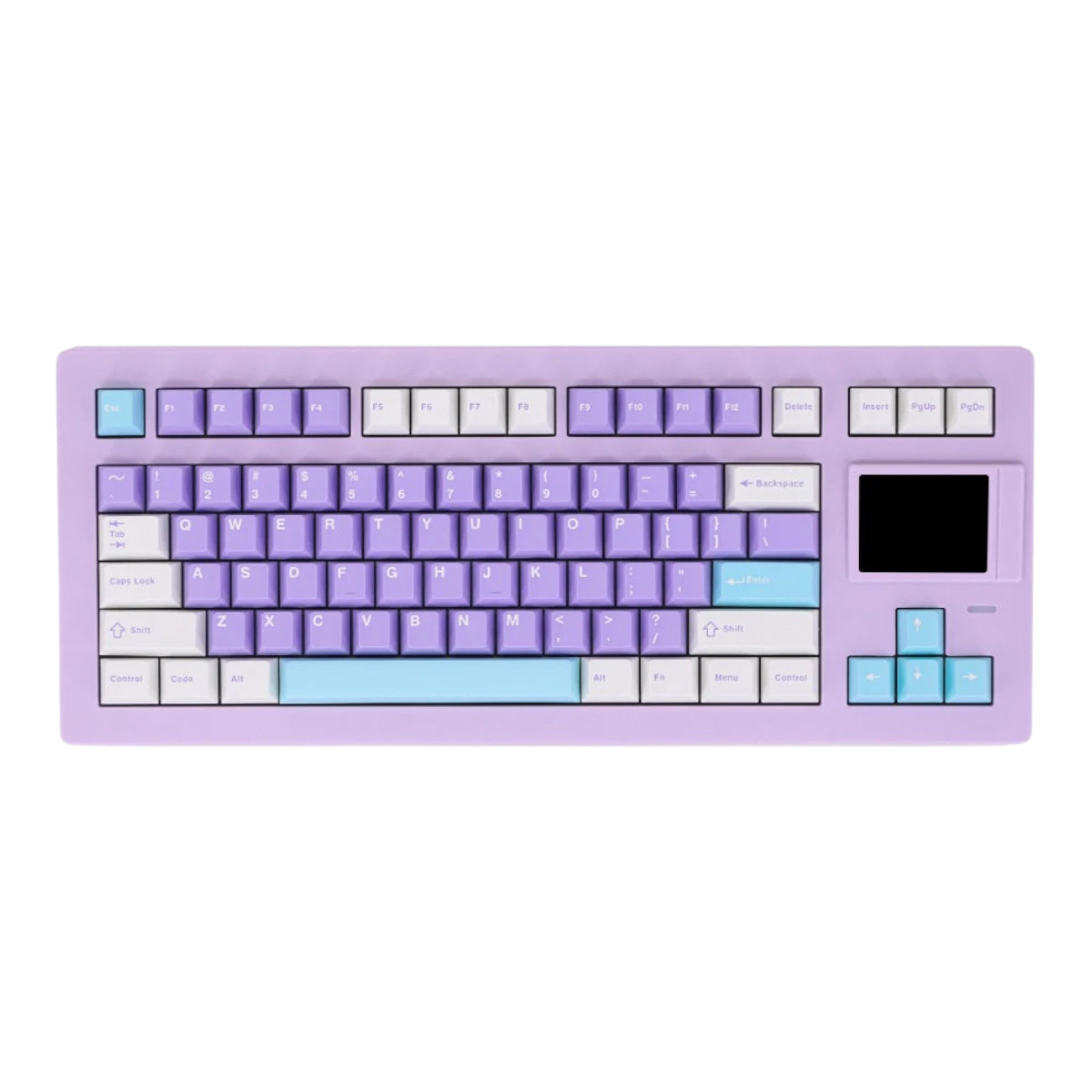 SP Star - D82 Pro+ V2 Mechanische Tastatur mit LCD-Bildschirm