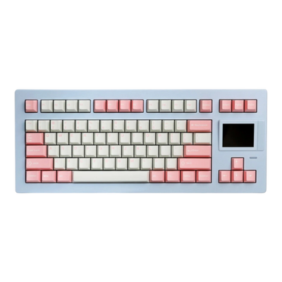 SP Star - D82 Pro+ V2 Mechanische Tastatur mit LCD-Bildschirm