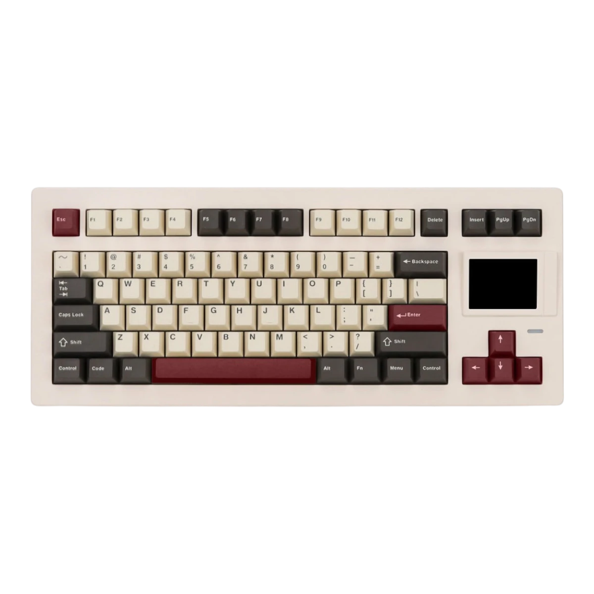 SP Star - D82 Pro+ V2 Mechanische Tastatur mit LCD-Bildschirm