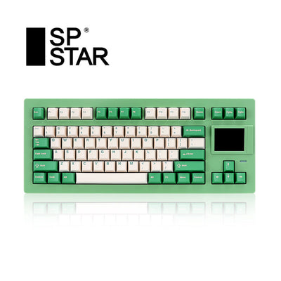 Teclado mecánico SP Star - D82 Pro+ V2 con pantalla LCD