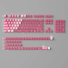 Gradient - 149 PBT Sublimation & PC Transparent Hybrid Keycaps