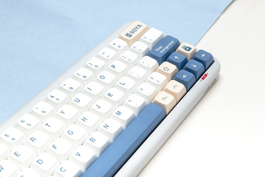 Soy Milk - 144 Keycap Set XDA Profile For MX Switches - Mechanical Keyboard DIY Custom Keyset