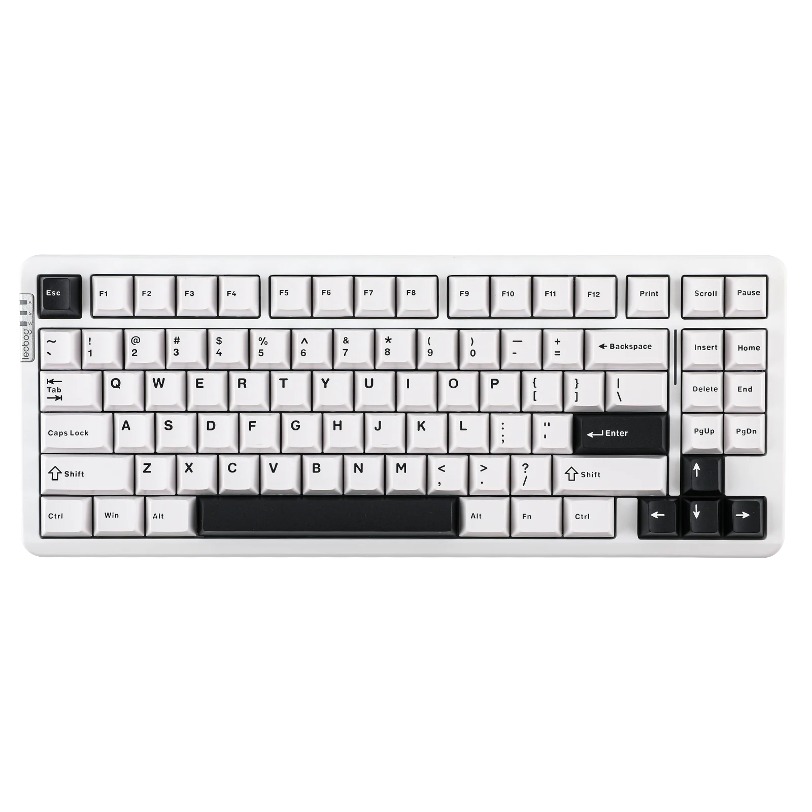 Teclado mecánico trimodo LEOBOG HI86 de aluminio al 75 % 