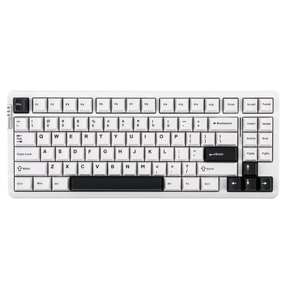 Teclado mecánico trimodo LEOBOG HI86 de aluminio al 75 % 