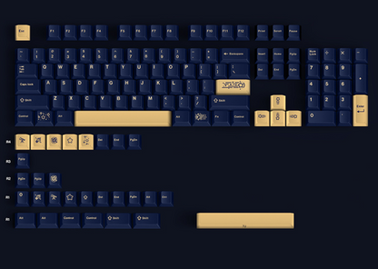 Stargazing – 124-Key Cherry Profile ANSI Keycap Set