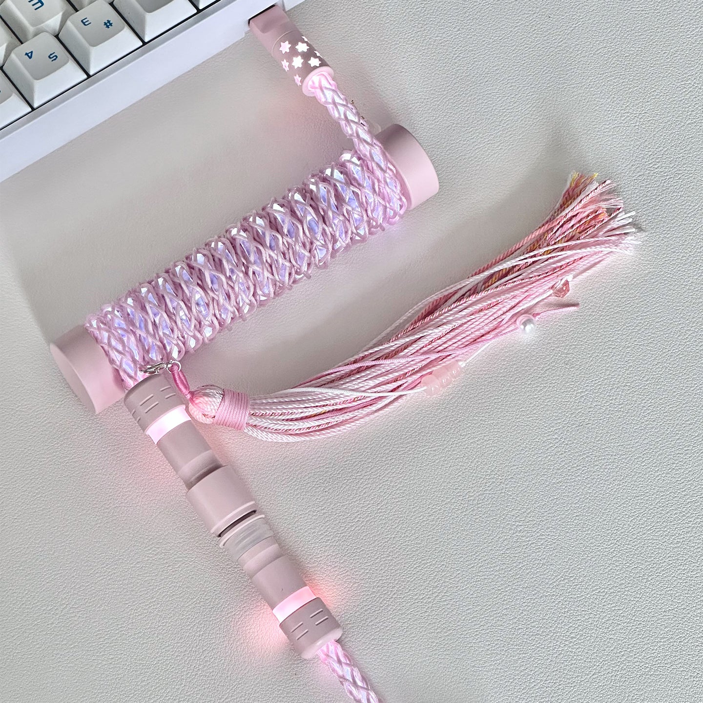 UNKNOWN ERROR - D22 Pink Light - Lazy Cat Keyboard Cable