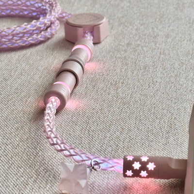 UNKNOWN ERROR - D25 White Light - Pink Interstellar Series Keyboard Cable