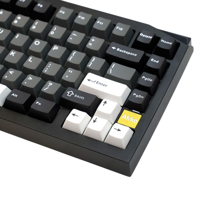 Akko Mineral 01 black mechanical keyboard right-side detail 