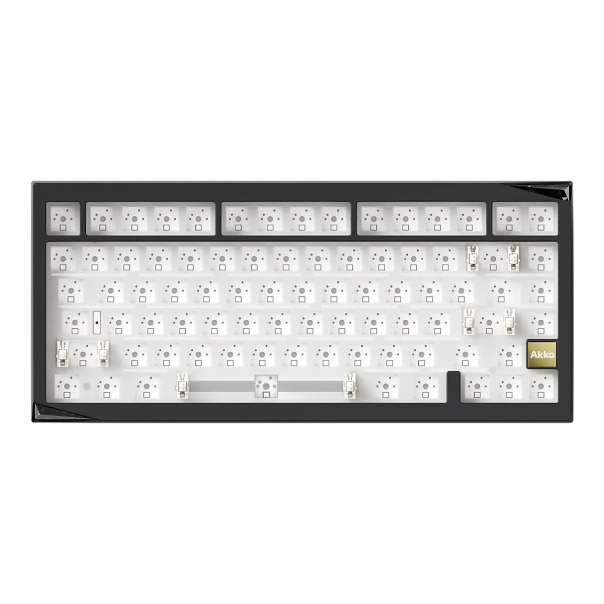 Akko Mineral 01 black barebone keyboard kit 