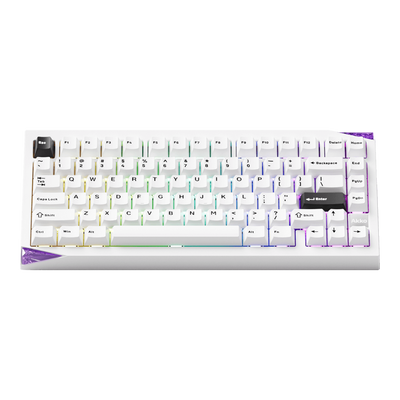 Akko Mineral 01 white mechanical keyboard with RGB backlighting 