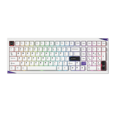 Akko Mineral 02 white mechanical keyboard with RGB backlighting 