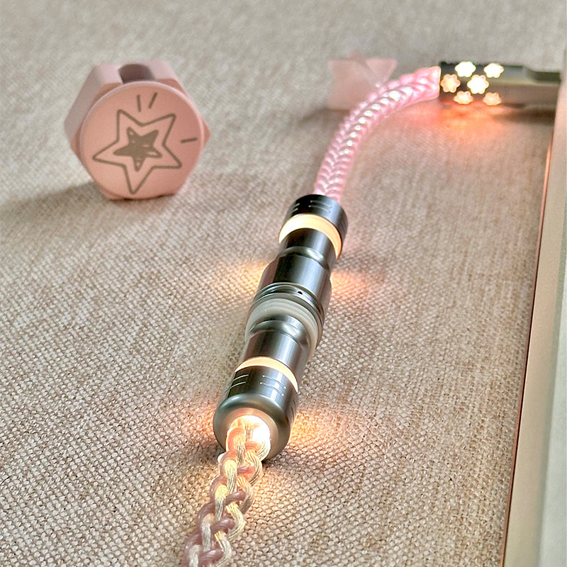 UNKNOWN ERROR - D12 RGB Light Pink Light - Sakura Stardust Keyboard Cable