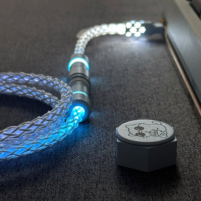 UNKNOWN ERROR - D29 Gradient Blue Light - Holiday Series Keyboard Cable