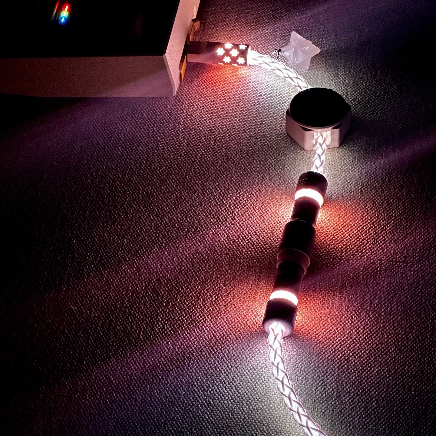 UNKNOWN ERROR - D25 White Light - Pink Interstellar Series Keyboard Cable