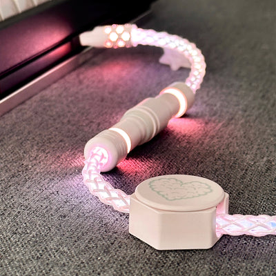 UNKNOWN ERROR - D25 White Light - Pink Interstellar Series Keyboard Cable