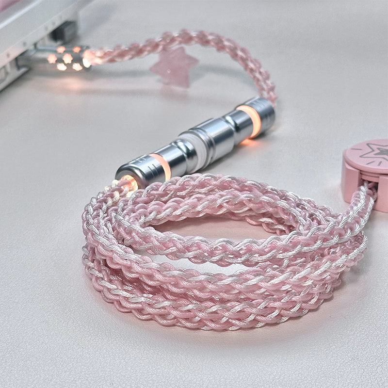 UNKNOWN ERROR - D12 RGB Light Pink Light - Sakura Stardust Keyboard Cable