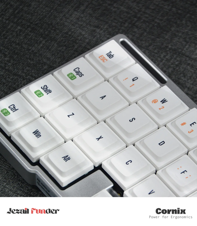 Cornix - Split Low-Profile Split Ergonomic Keyboard (4th Batch - April)