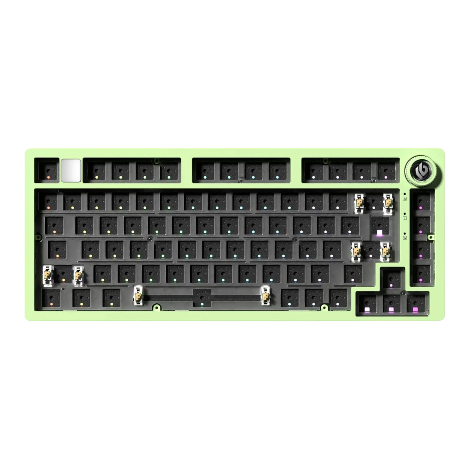 HI75C - Aluminum Gasket-Mount Keyboard (Prebuilt / Barebone kit)