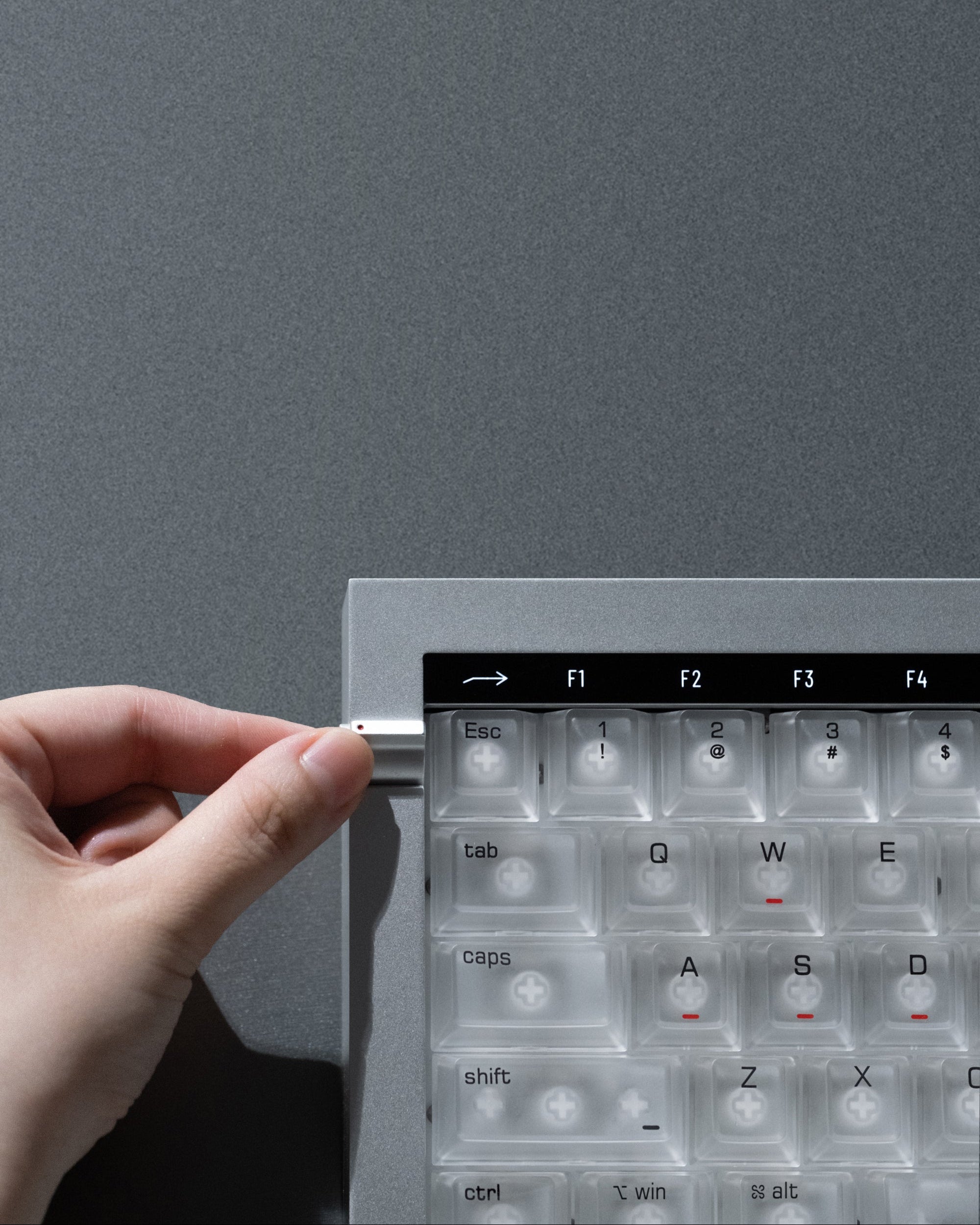 Lofree - Hyzen 65% TMR Mechanical Magnetic Keyboard Aluminium