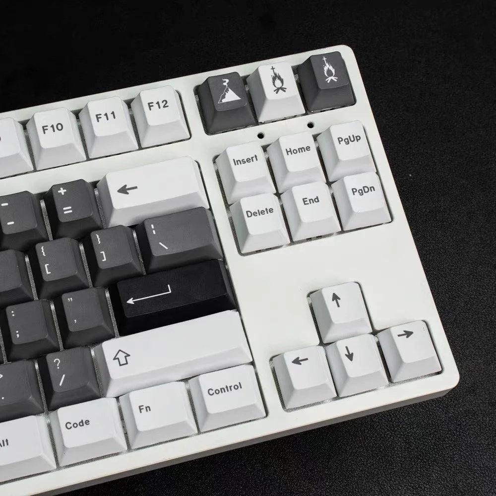 Ashes – 137-Key Cherry Profile PBT ANSI Keycap Set