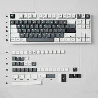 Ashes – 137-Key Cherry Profile PBT ANSI Keycap Set