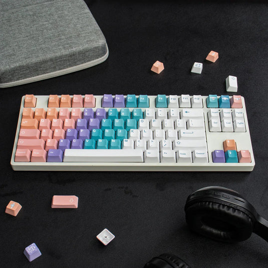 Rainbow Gradient - 136 Cherry Keycap Set