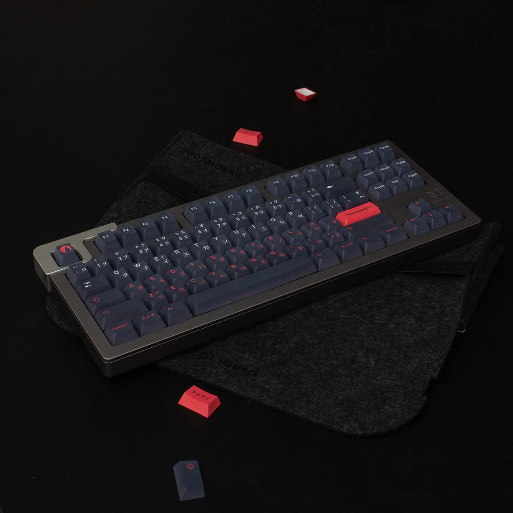 Bushido – 136-Key Cherry Profile PBT ANSI/ISO Keycap Set