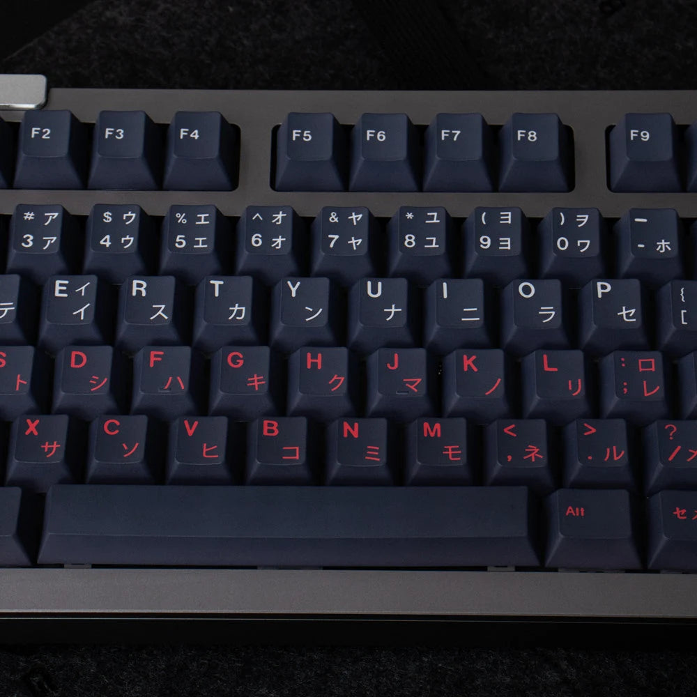 Bushido – 136-Key Cherry Profile PBT ANSI/ISO Keycap Set