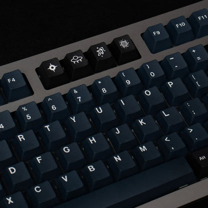 Galaxy – 136-Key Cherry Profile PBT ANSI/ISO Keycap Set