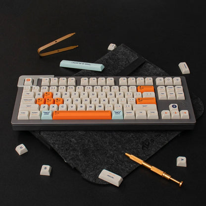Esto es plástico: Juego de teclas PBT ANSI de perfil XDA de 134 teclas
