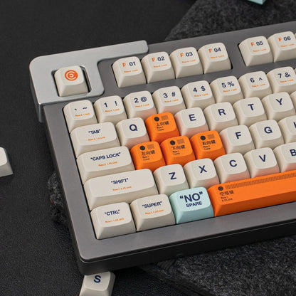 Esto es plástico: Juego de teclas PBT ANSI de perfil XDA de 134 teclas