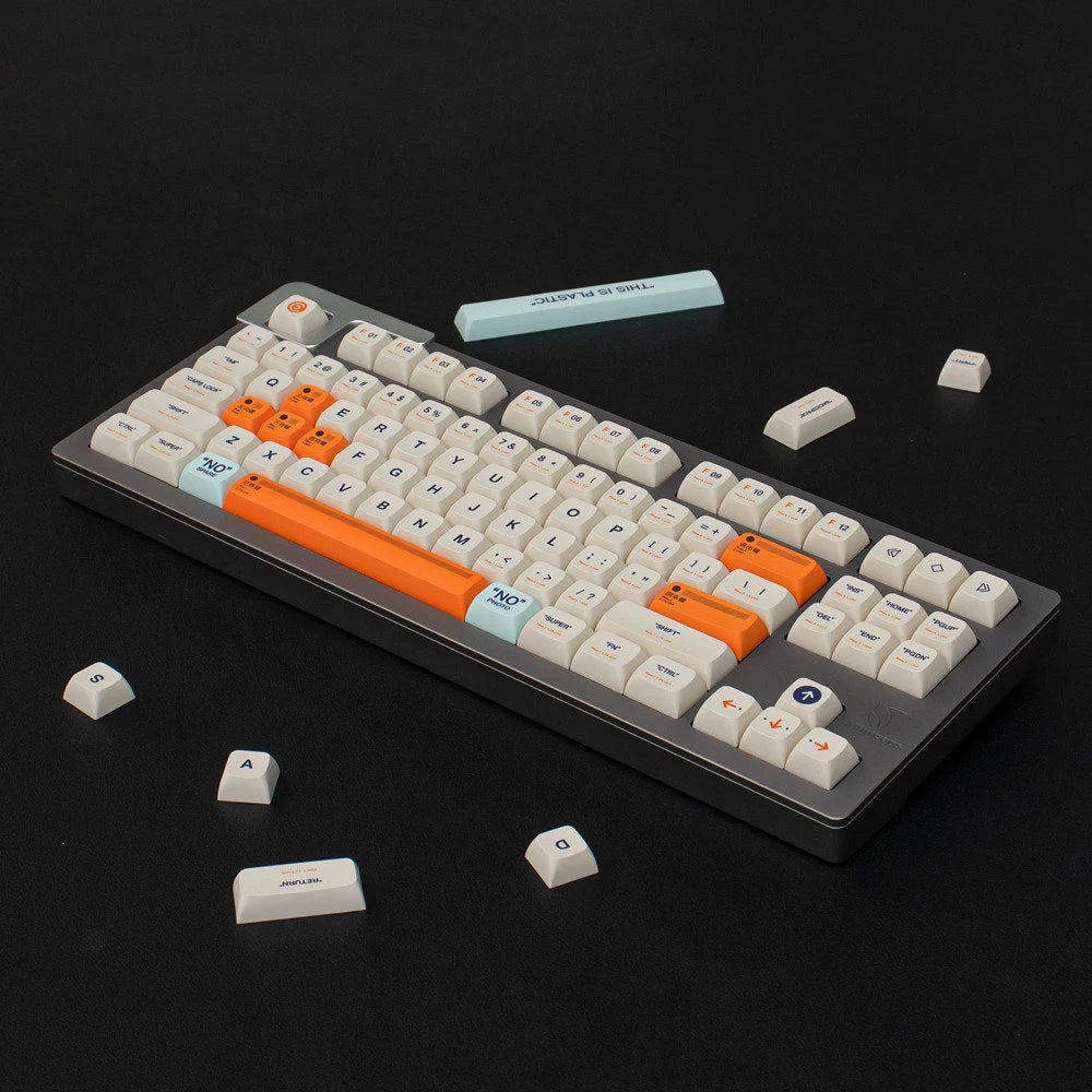Esto es plástico: Juego de teclas PBT ANSI de perfil XDA de 134 teclas