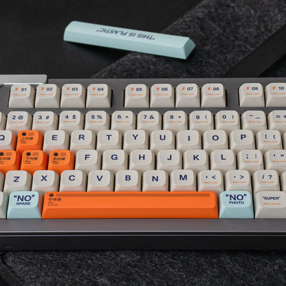 Esto es plástico: Juego de teclas PBT ANSI de perfil XDA de 134 teclas