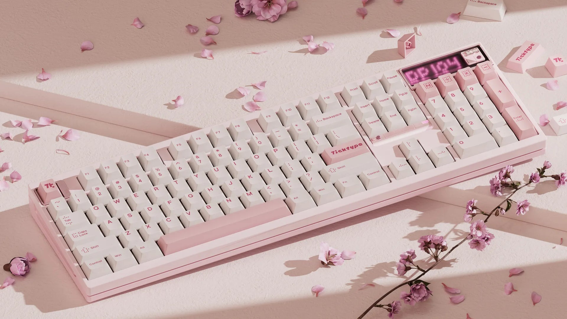 Ticktype - DP104 Full-Size Mechanical Keyboard – OZO Keyboards