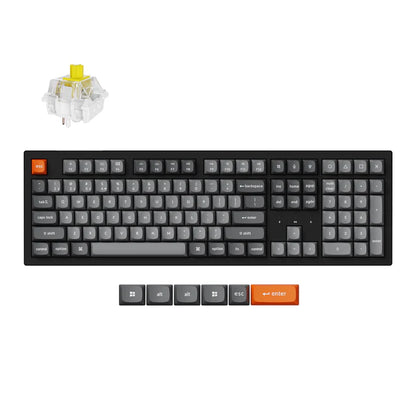 Teclado de tres modos Keychron K10 Max QMK