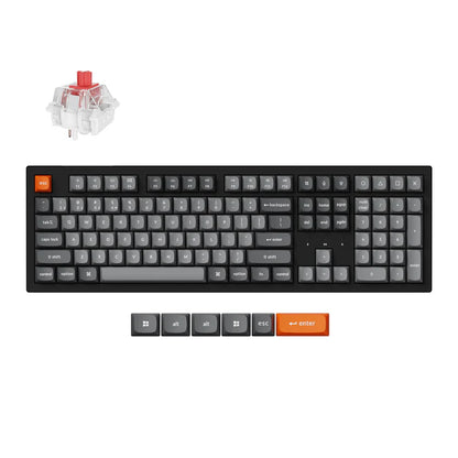 Teclado de tres modos Keychron K10 Max QMK