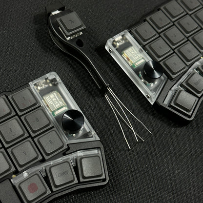 Cornix – Flache, ergonomische Split-Tastatur 