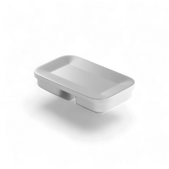 Gwang magnetic cable organizer in a titanium-look zinc-alloy finish with a compact rounded-U design.