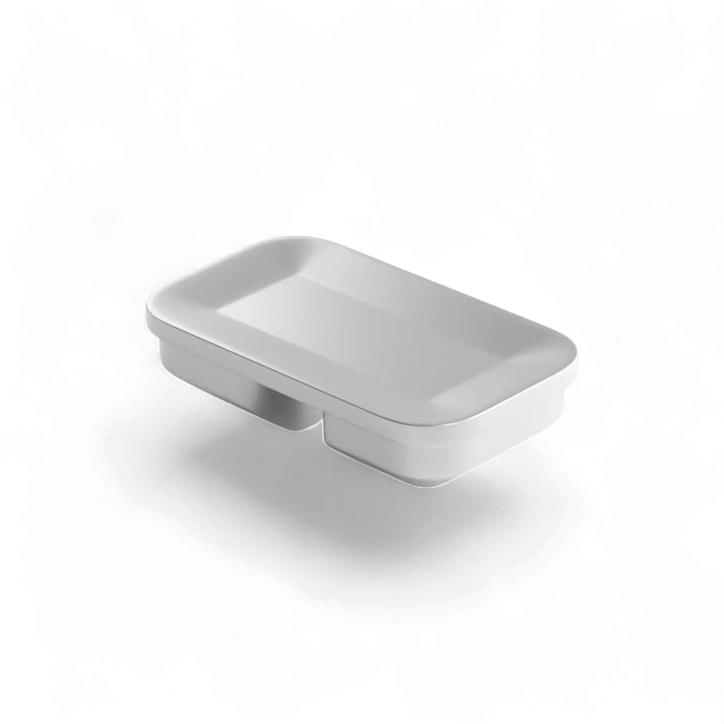 Gwang magnetic cable organizer in a titanium-look zinc-alloy finish with a compact rounded-U design.