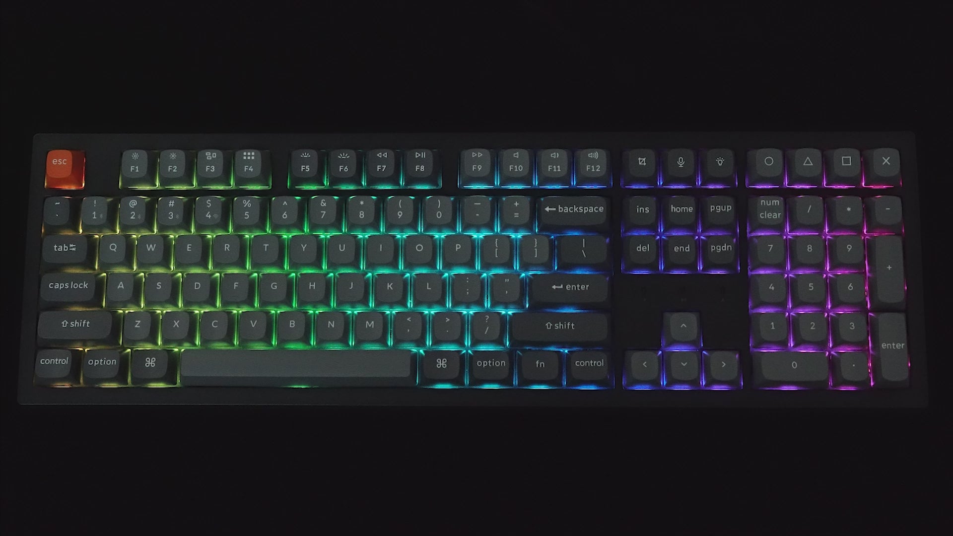 Teclado de tres modos Keychron K10 Max QMK