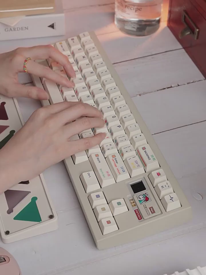 Keyhouse - C64 Commodore 64 Theme Cherry Profile PBT Dye-Sub Keycaps