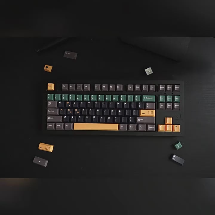 Resonance – 129-Key Cherry Profile PBT ANSI Keycap Set