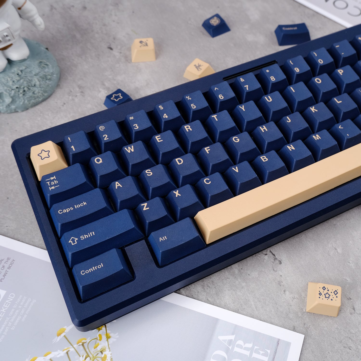 Stargazing – 124-Key Cherry Profile ANSI Keycap Set