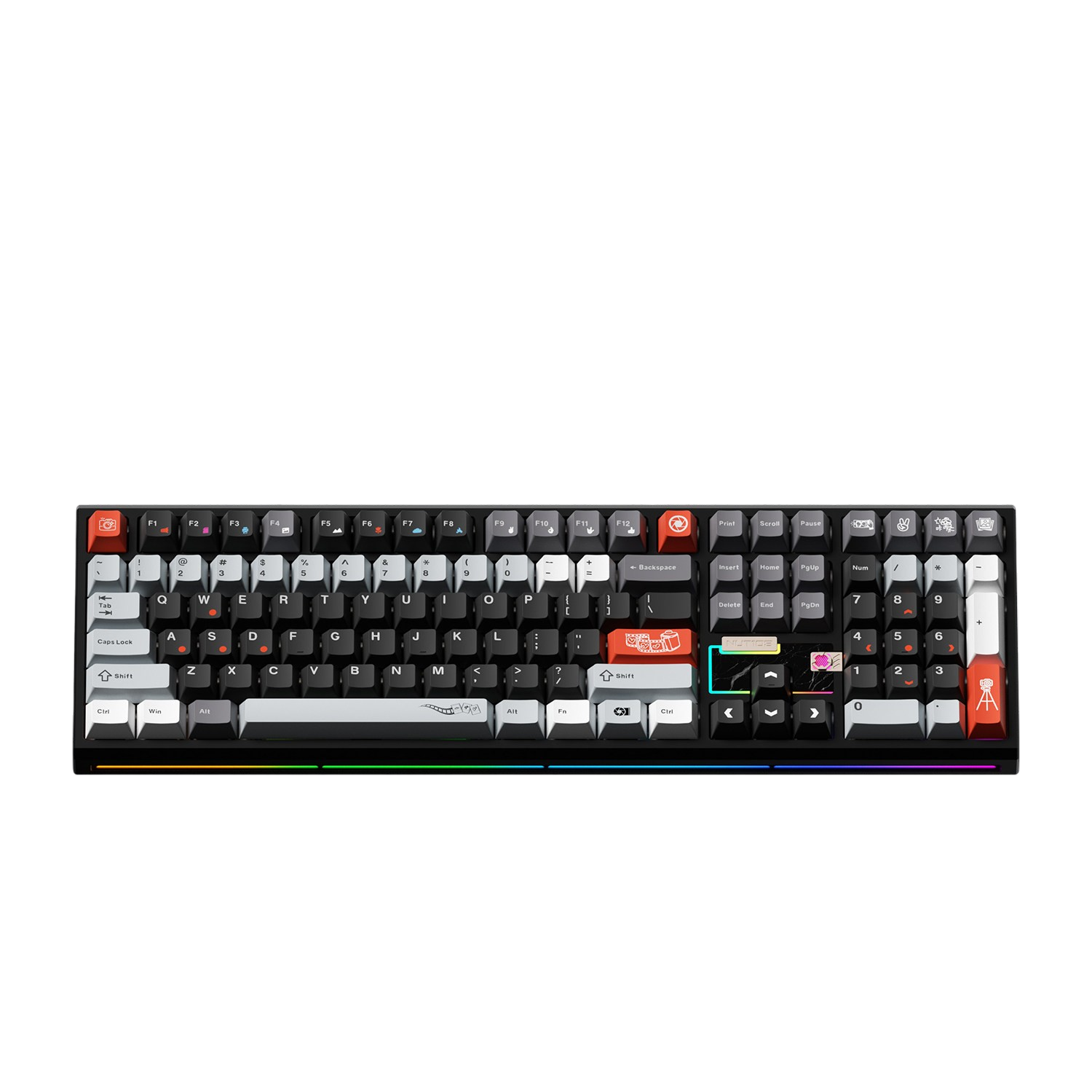 Weikav - NUT108 Full-Size Aluminium Wireless Mechanical Keyboard
