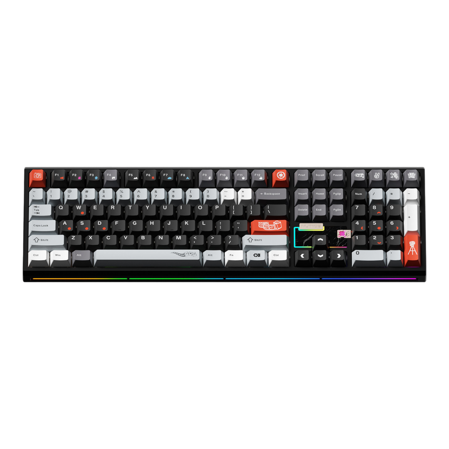 Weikav - NUT108 Full-Size Aluminium Wireless Mechanical Keyboard