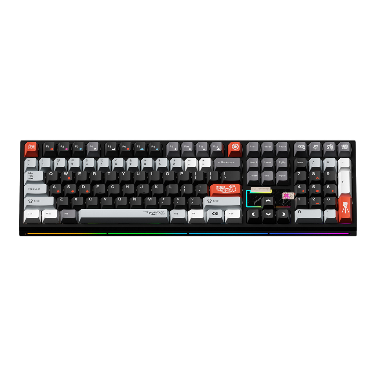 Weikav - NUT108 Full-Size Aluminium Wireless Mechanical Keyboard