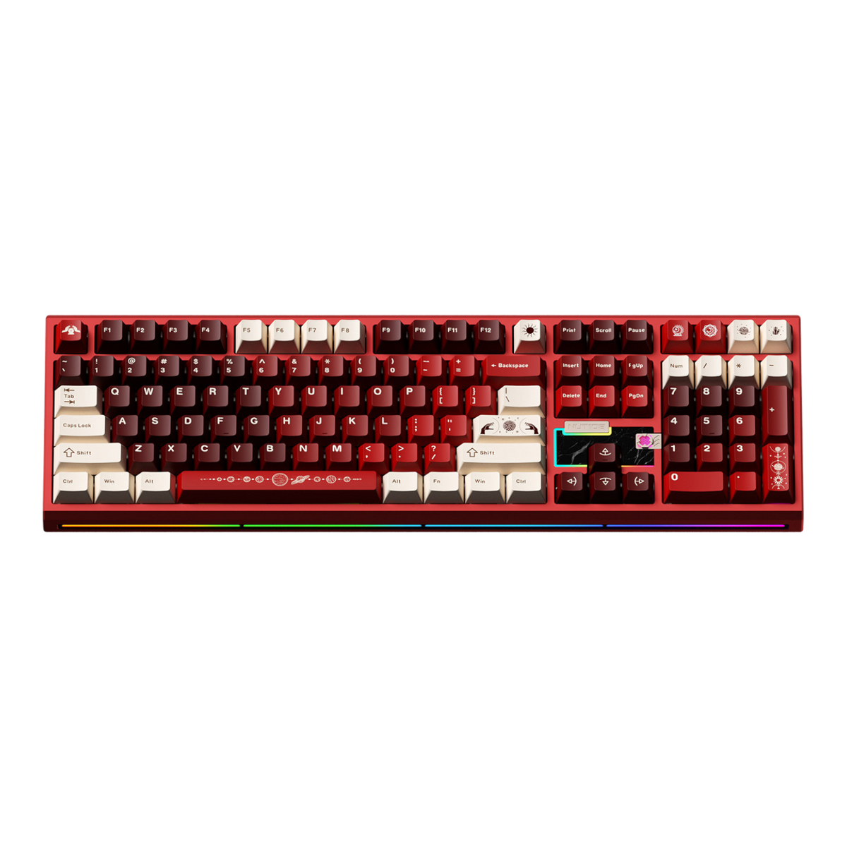 Weikav - NUT108 Full-Size Aluminium Wireless Mechanical Keyboard
