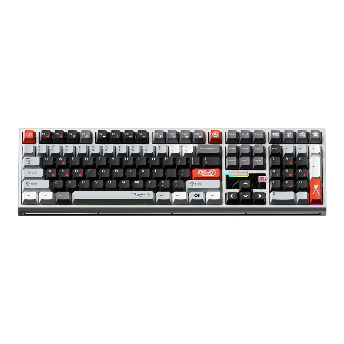 Weikav - NUT108 Full-Size Aluminium Wireless Mechanical Keyboard