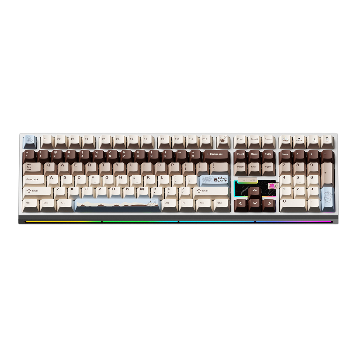 Weikav - NUT108 Full-Size Aluminium Wireless Mechanical Keyboard