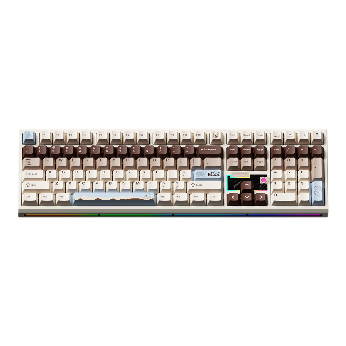 Weikav - NUT108 Full-Size Aluminium Wireless Mechanical Keyboard
